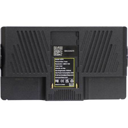 Portkeys HD7H - monitor, tył